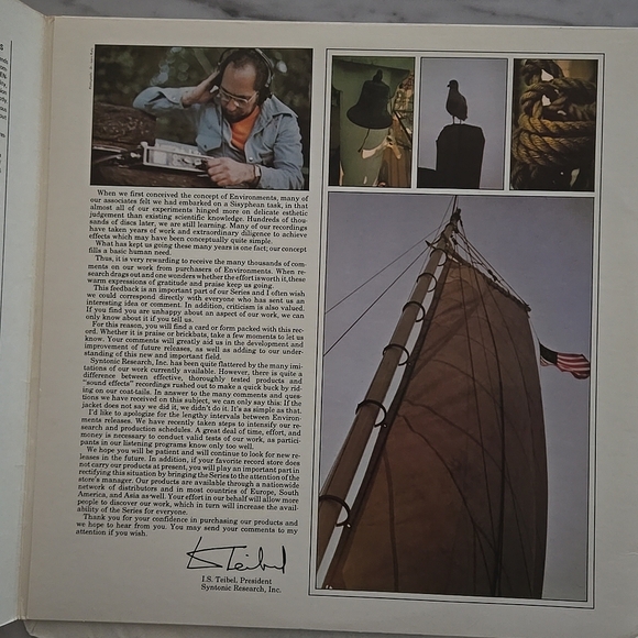 Enviornments- Totally New Concepts in Sound Disc 8 - Sailboat & Country Stream - Picture 3 of 9